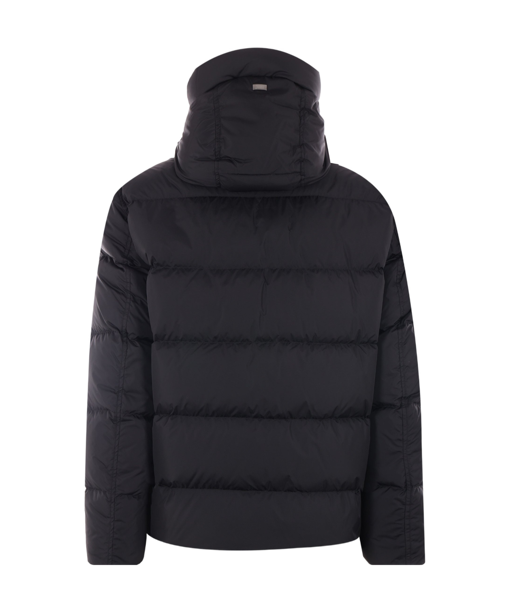 Herno Bomber Jacket In Nylon Chamonix In Black