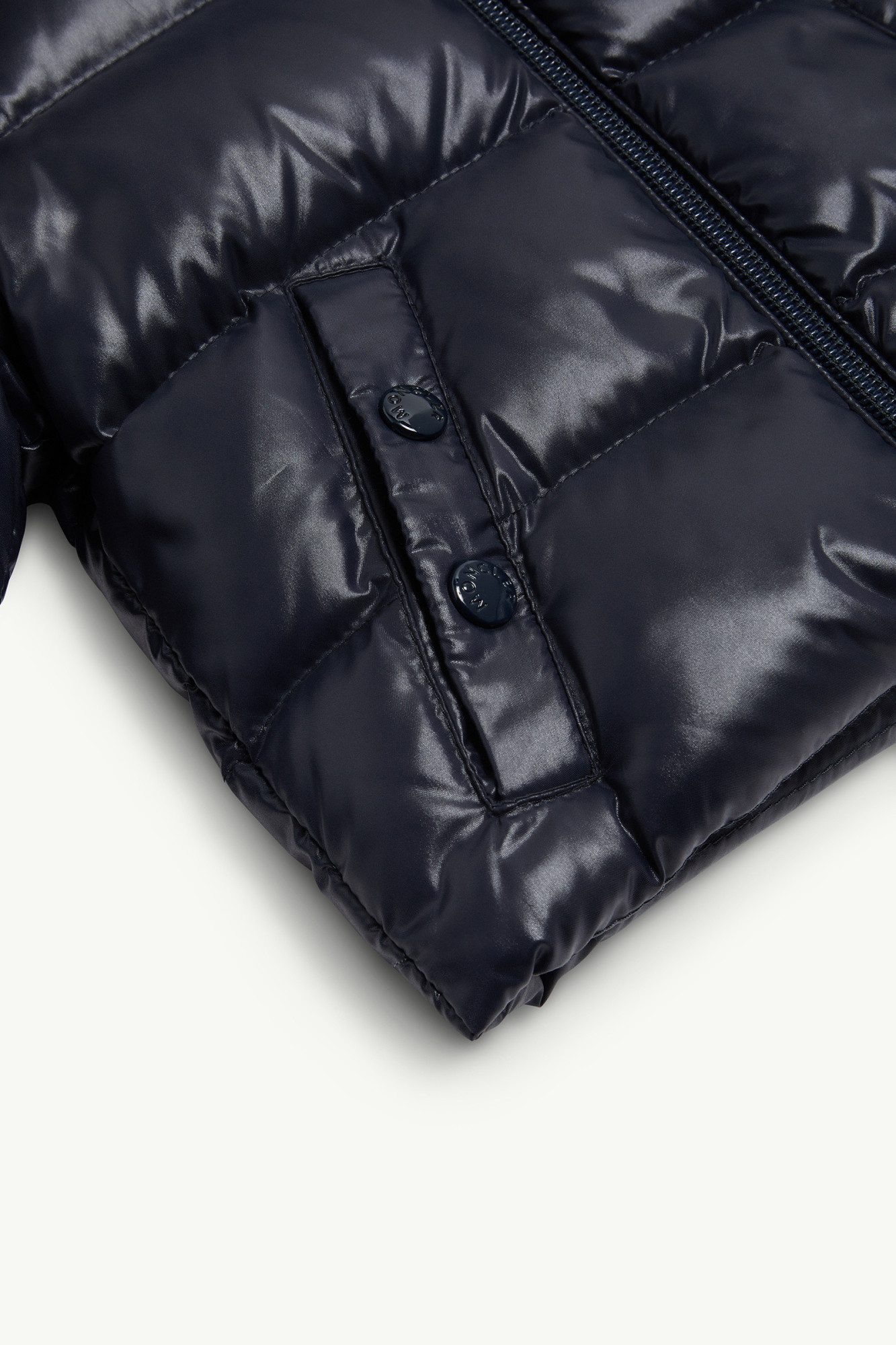 Moncler K2 Hooded Down Jacket In Blue