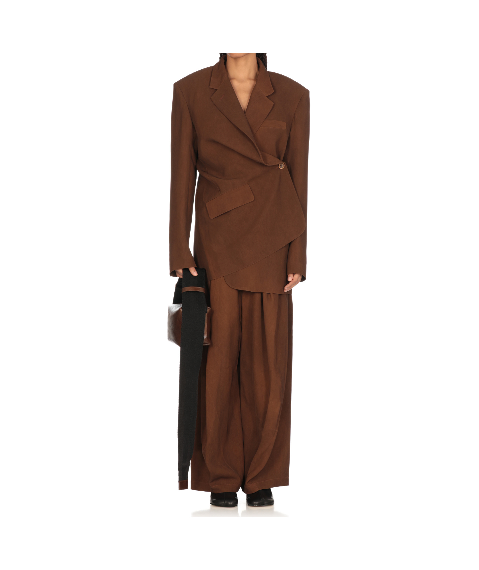 Uma Wang Kava Jacket In Brown
