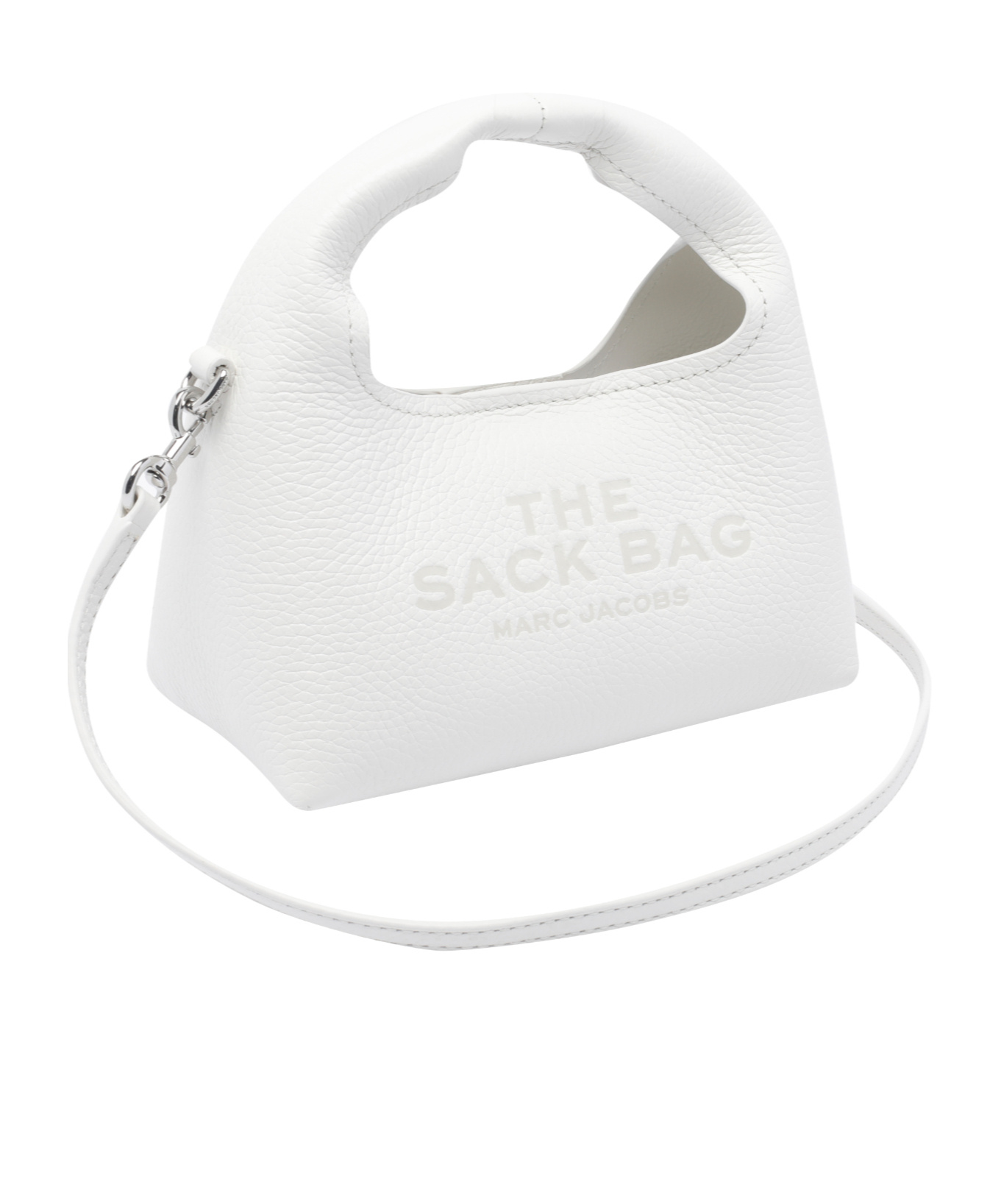Marc Jacobs Top Handle Crossbody Bag In White