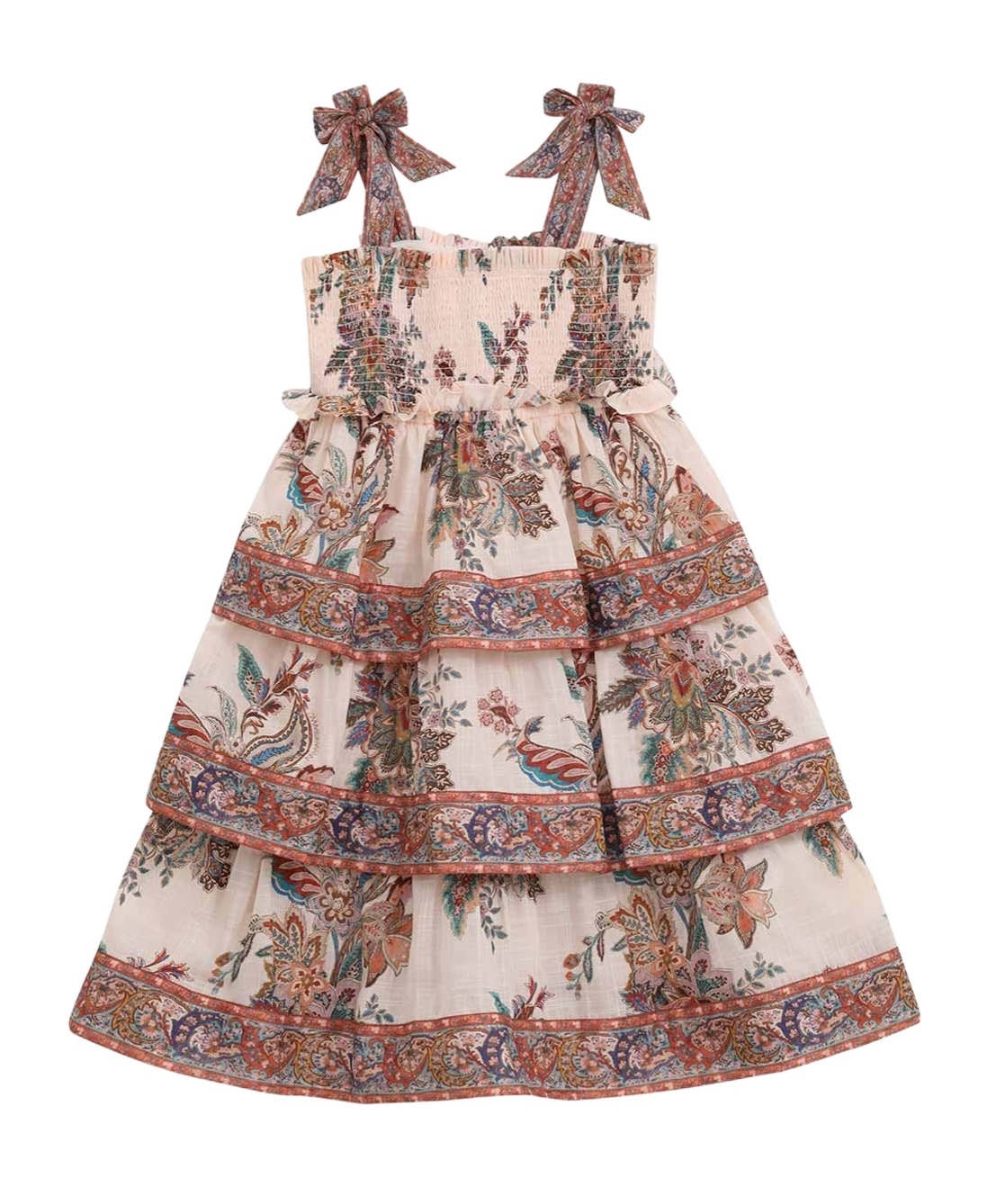 Zimmermann Rhiannon Kids Tiered Dress