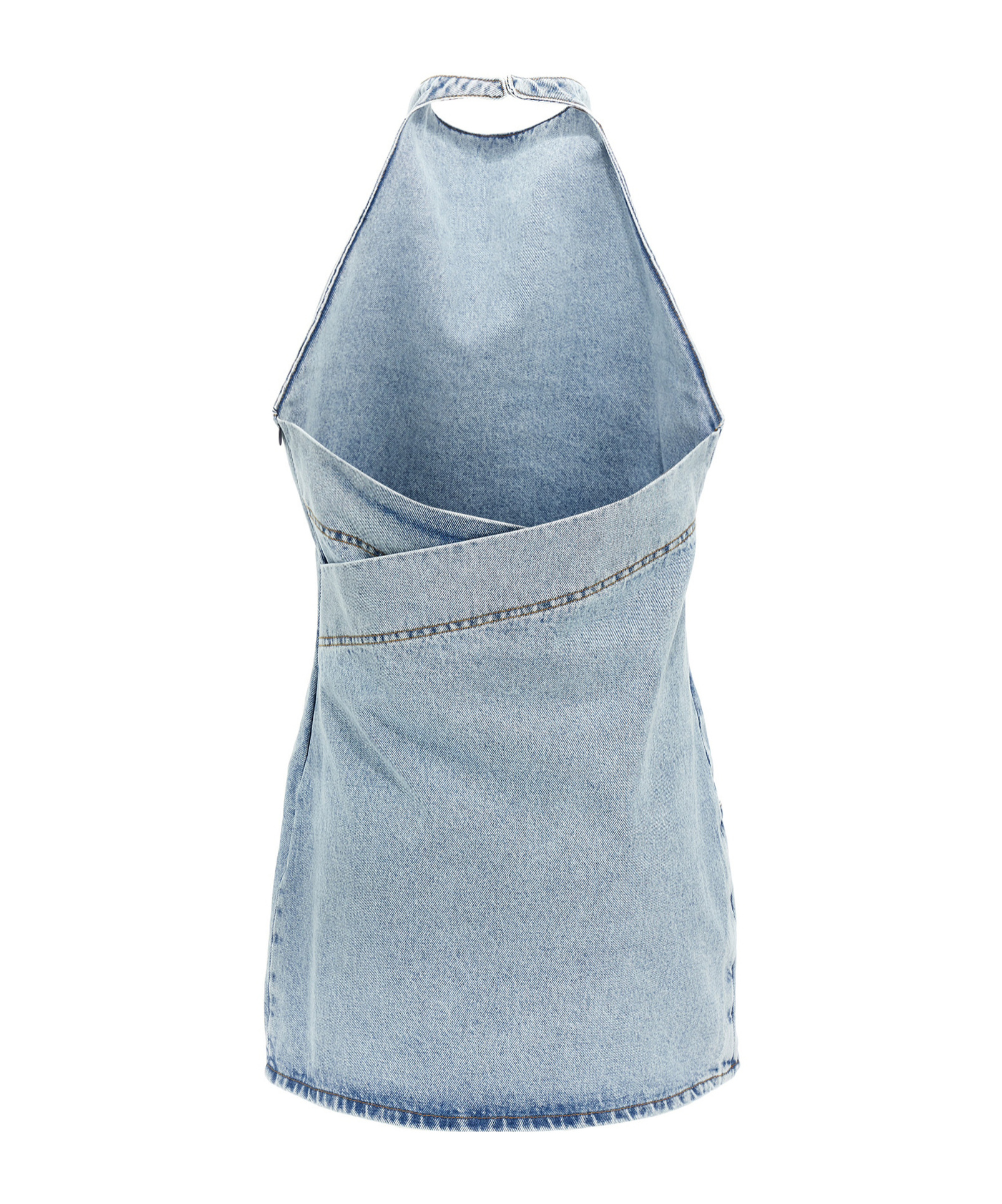 Magda Butrym Minikleid Mit Rosenapplikation In Blue
