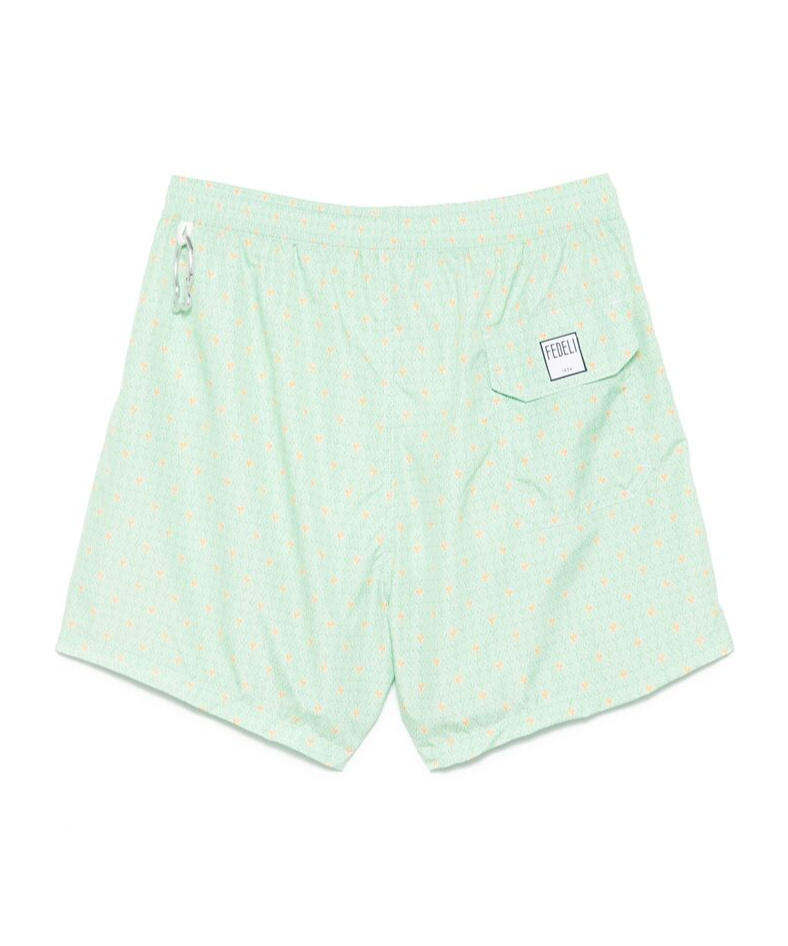Fedeli Polyester Beachwear In White