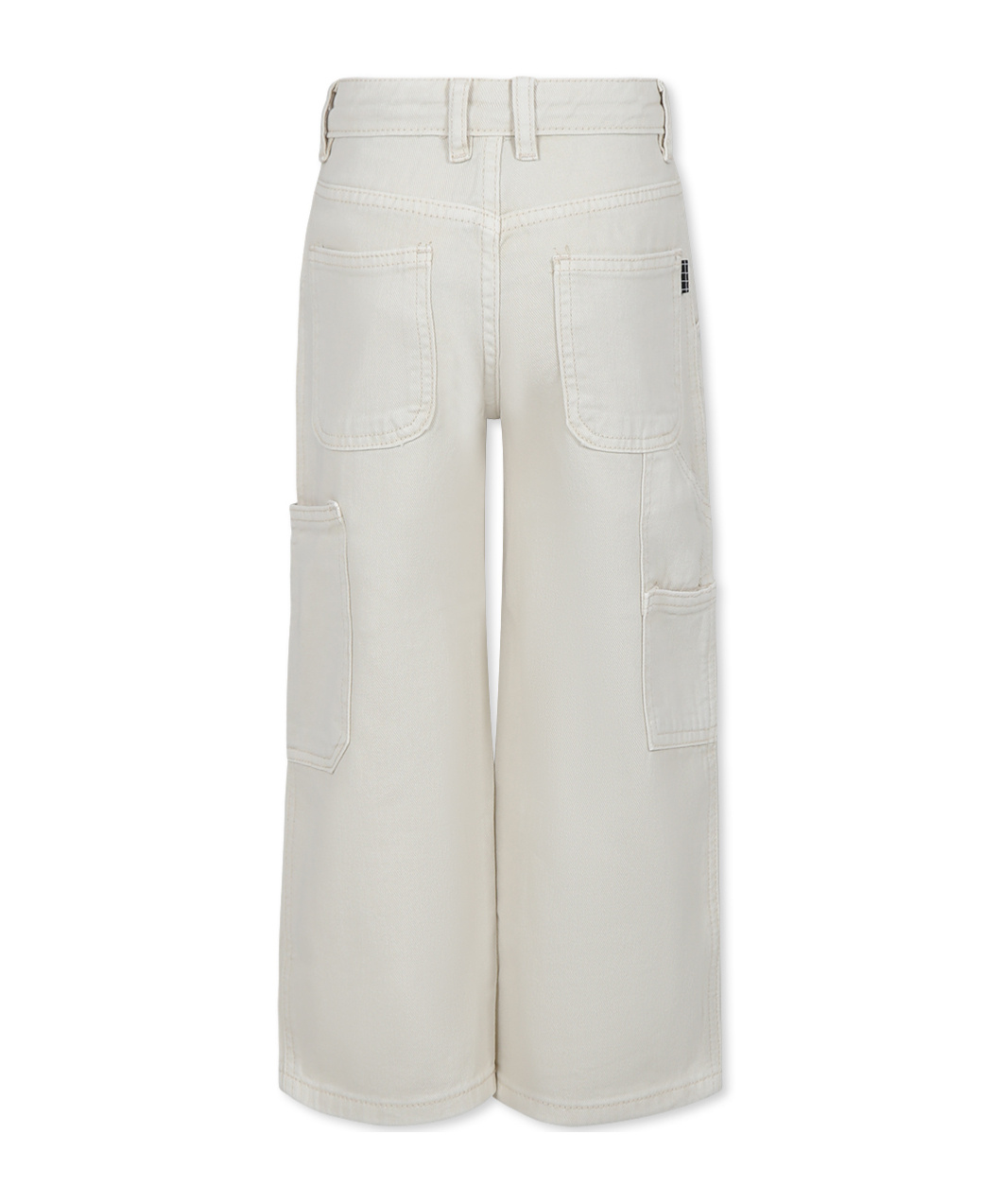 Molo Five-pocket Jeans In White