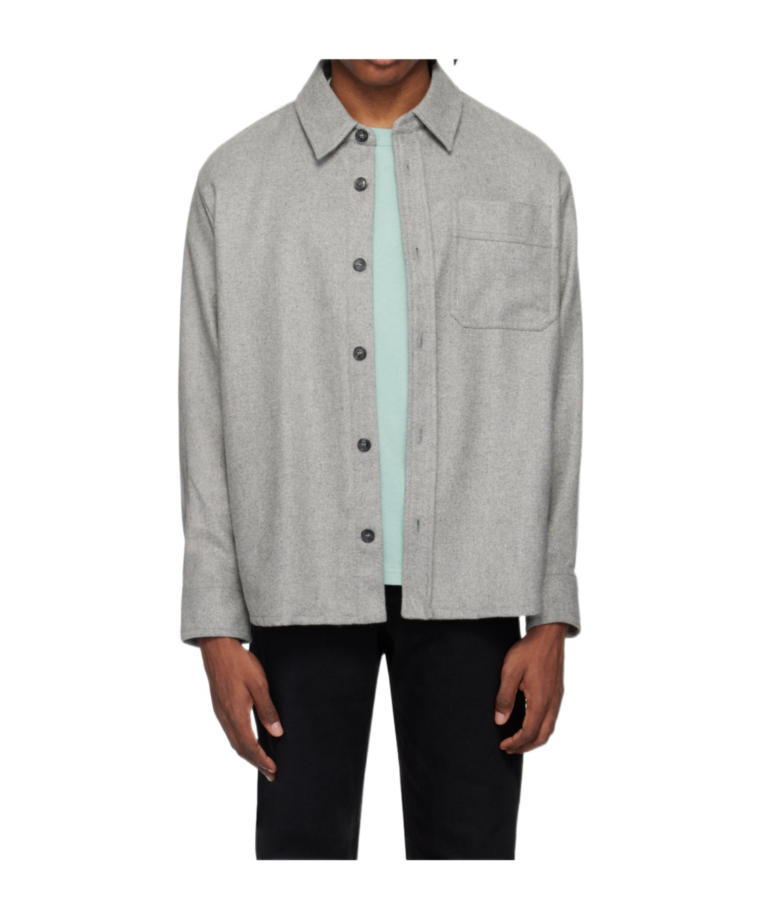 Apc Gray Basile Shirt In Gray