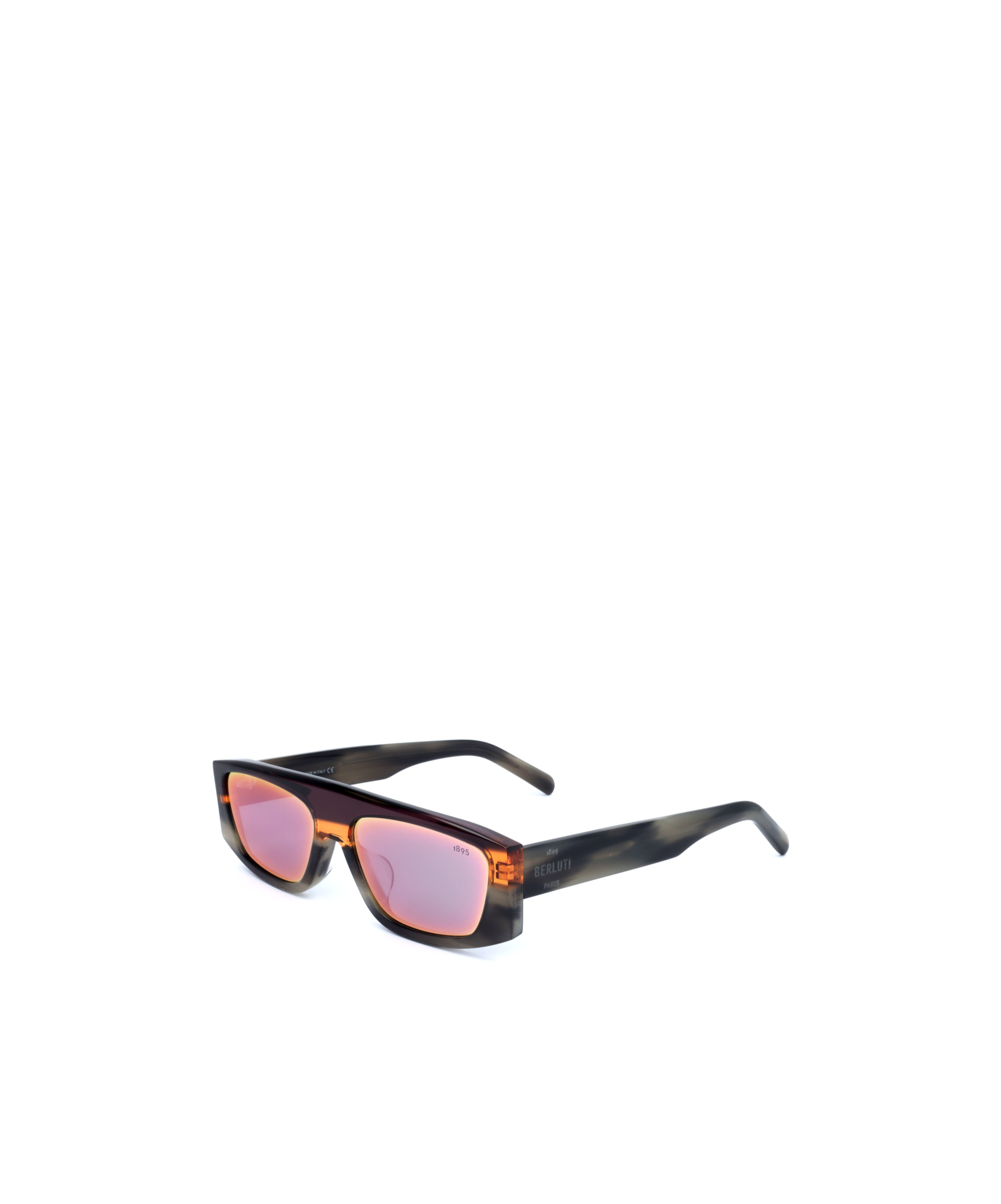 Berluti Full Frame Sunglasses In Gray