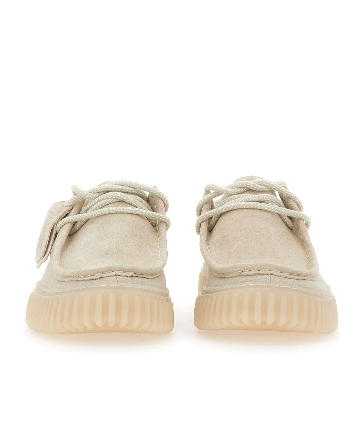 Clarks Lace-up Low-top Sneakers In Nude