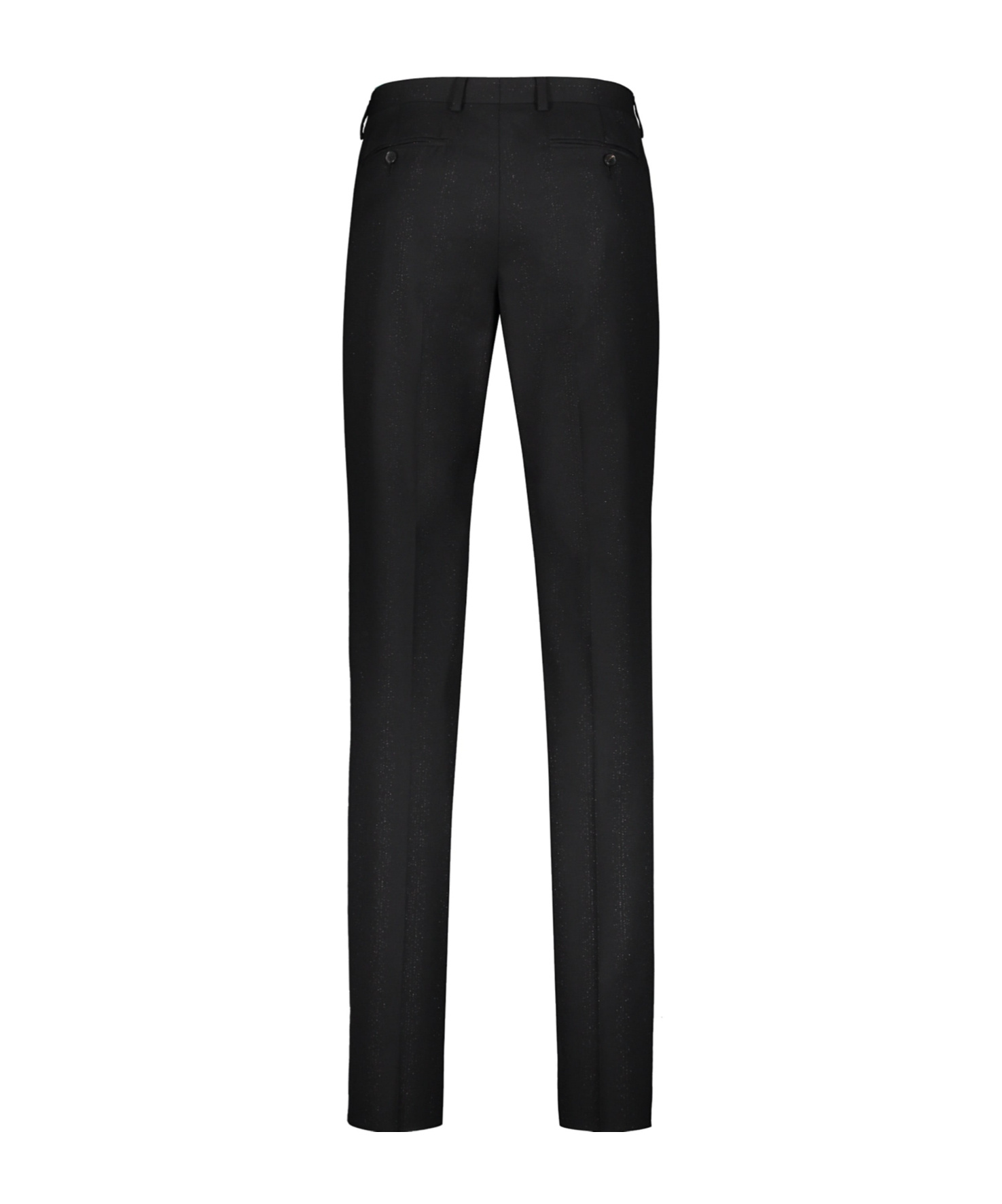 Ferragamo Virgin Wool Tailored Trousers In Black