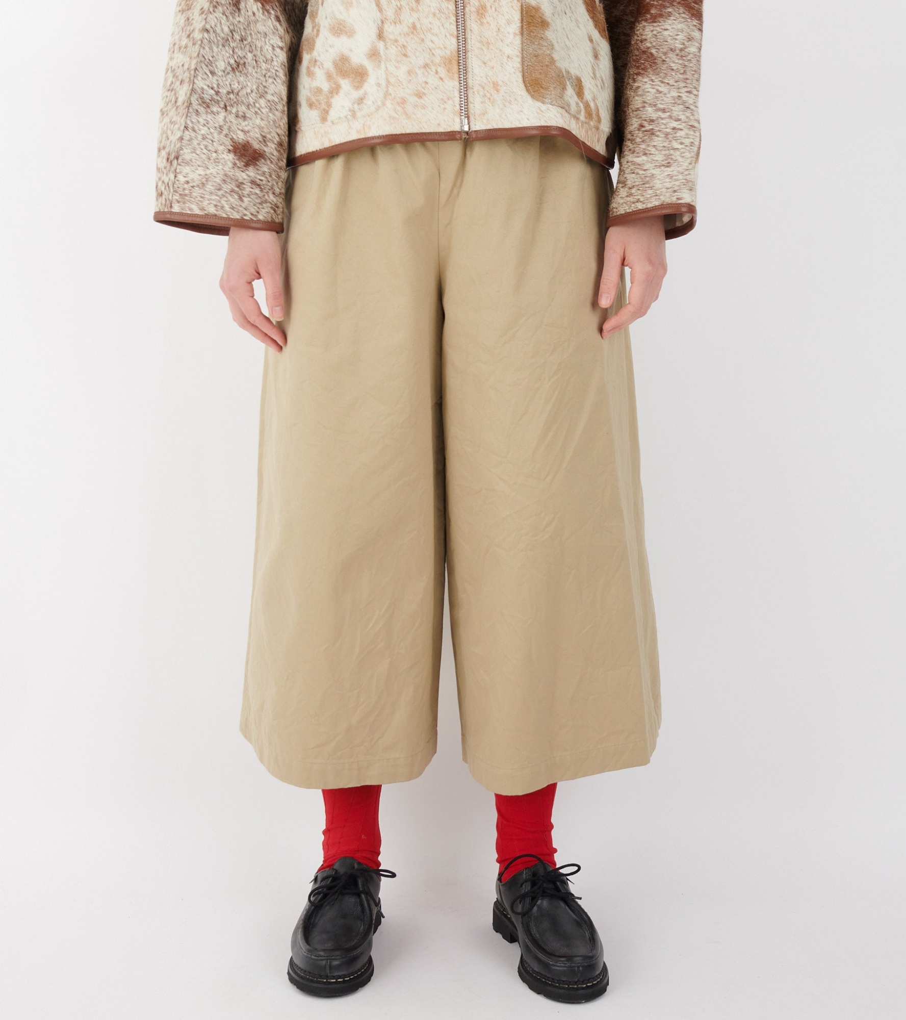 Shop Comme Des Garçons Wide-leg Casual Pants