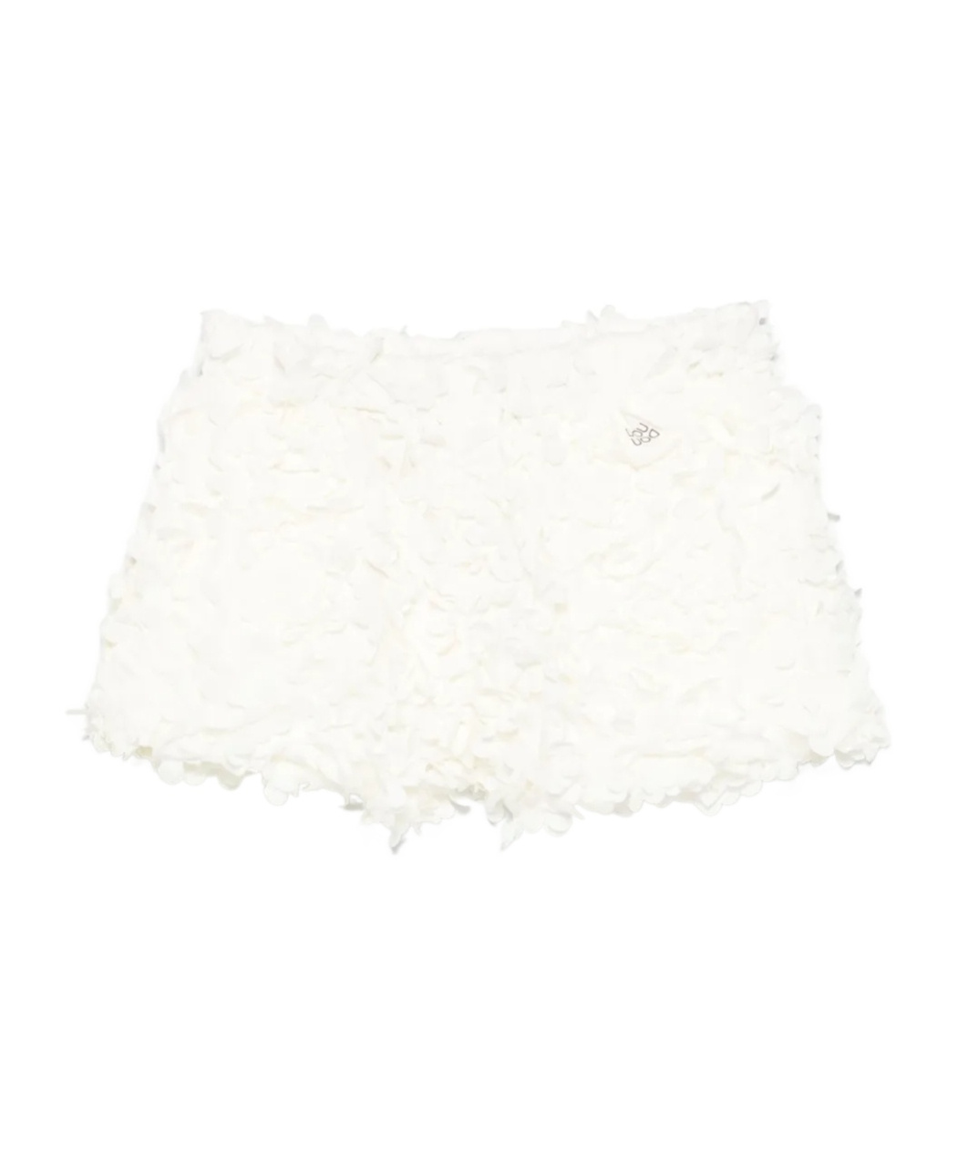 DOUUOD FLORAL-APPLIQUÉ SHORTS