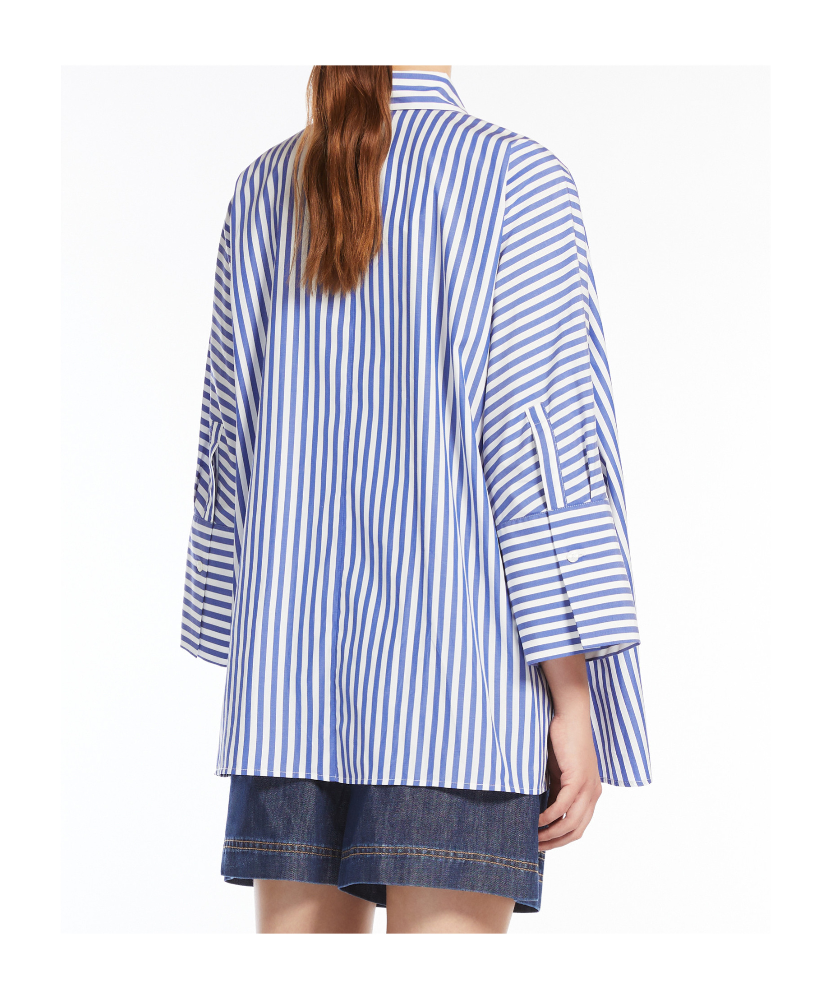 Weekend Max Mara Women's Hudson Shirt Navy | Size 42 | 2515111092600045 In Navy Blue