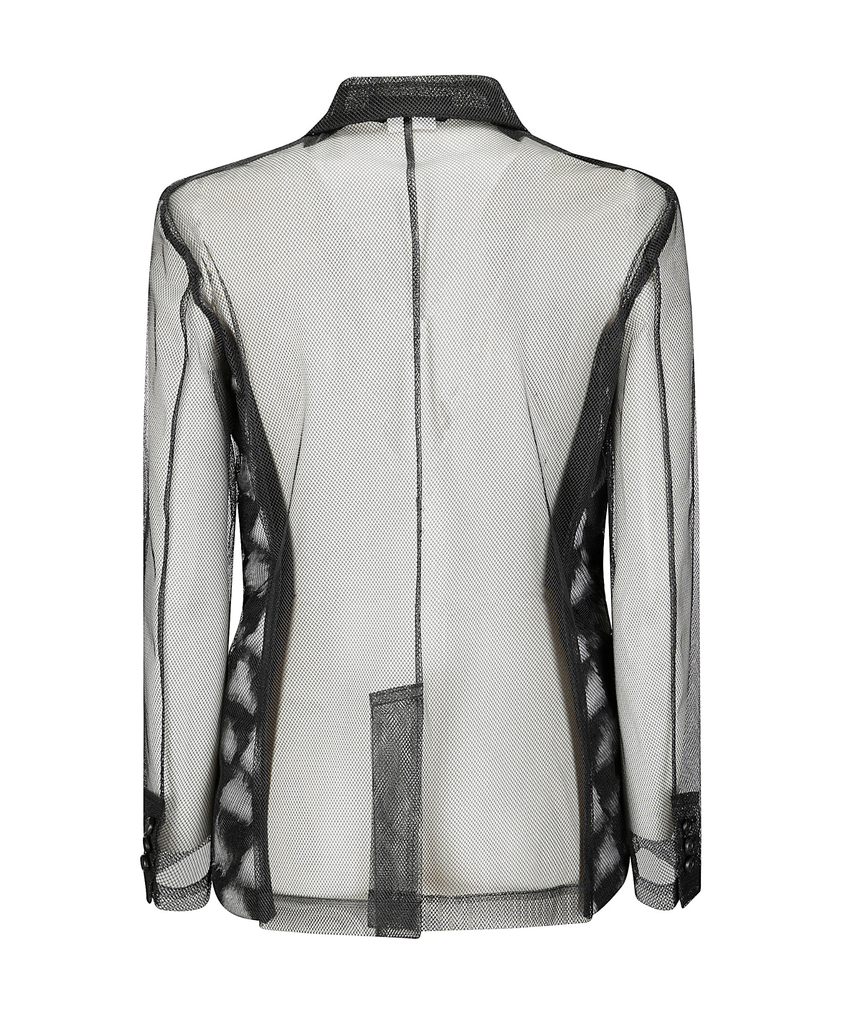 Shop Comme Des Garçons Long Sleeve Casual Jacket In Gray