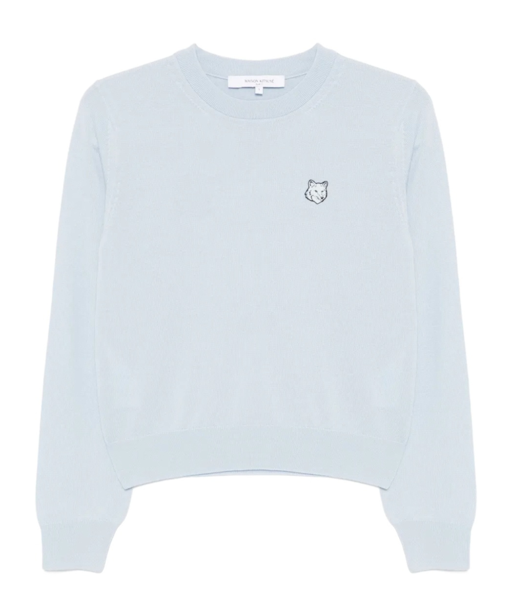 MAISON KITSUNÉ BOLD FOX HEAD PATCH TOP