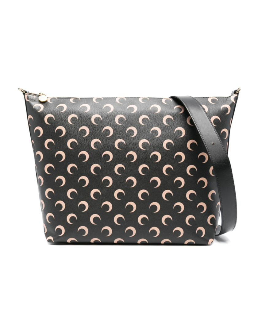 MARINE SERRE PATTERNED SHOULDER BAG