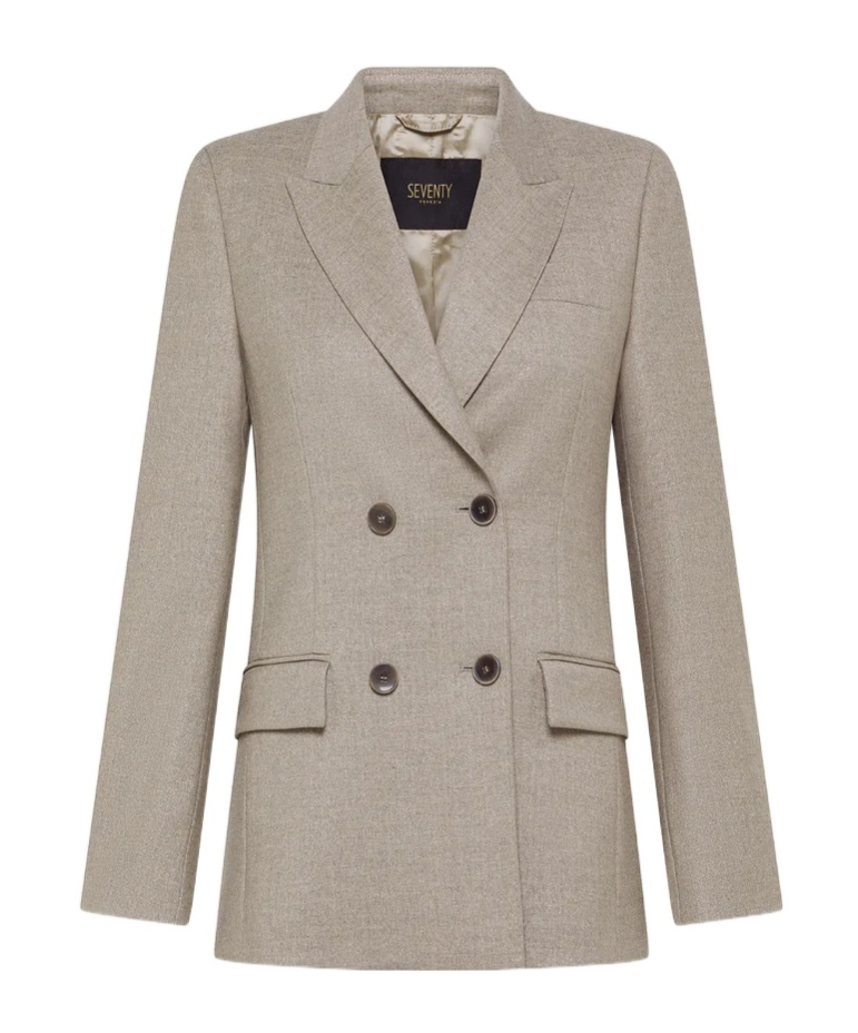 Seventy Jackets Dove Grey In Brown
