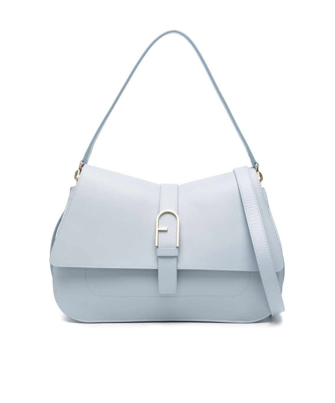 Shop Furla Large Flow Tote Bag In White