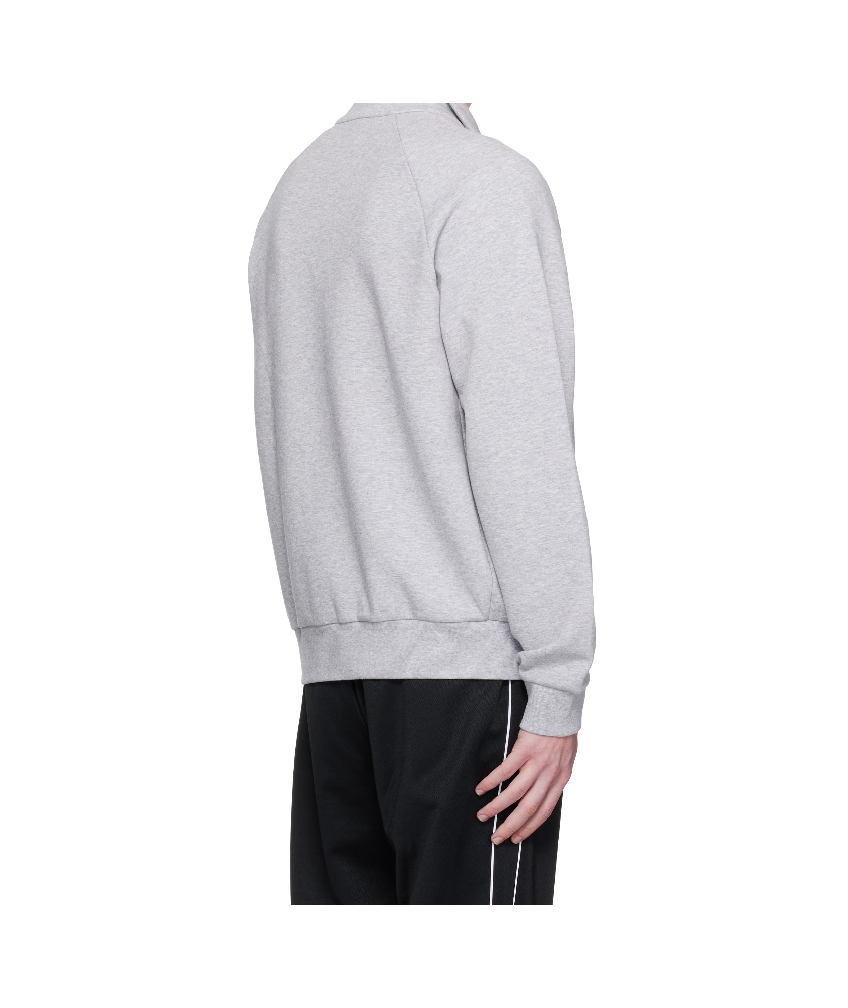 Lacoste Long-sleeved Sweatshirt In Gray