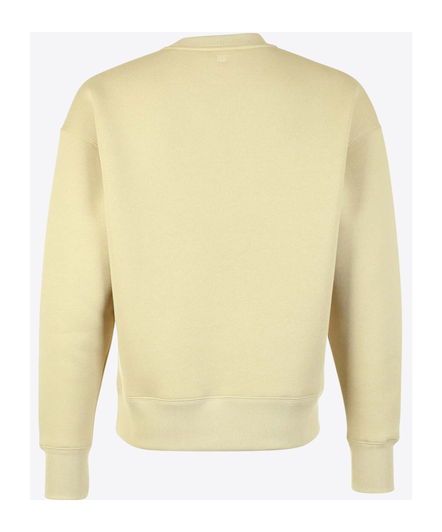 Shop Ami Alexandre Mattiussi Long-sleeved Sweater In Nude