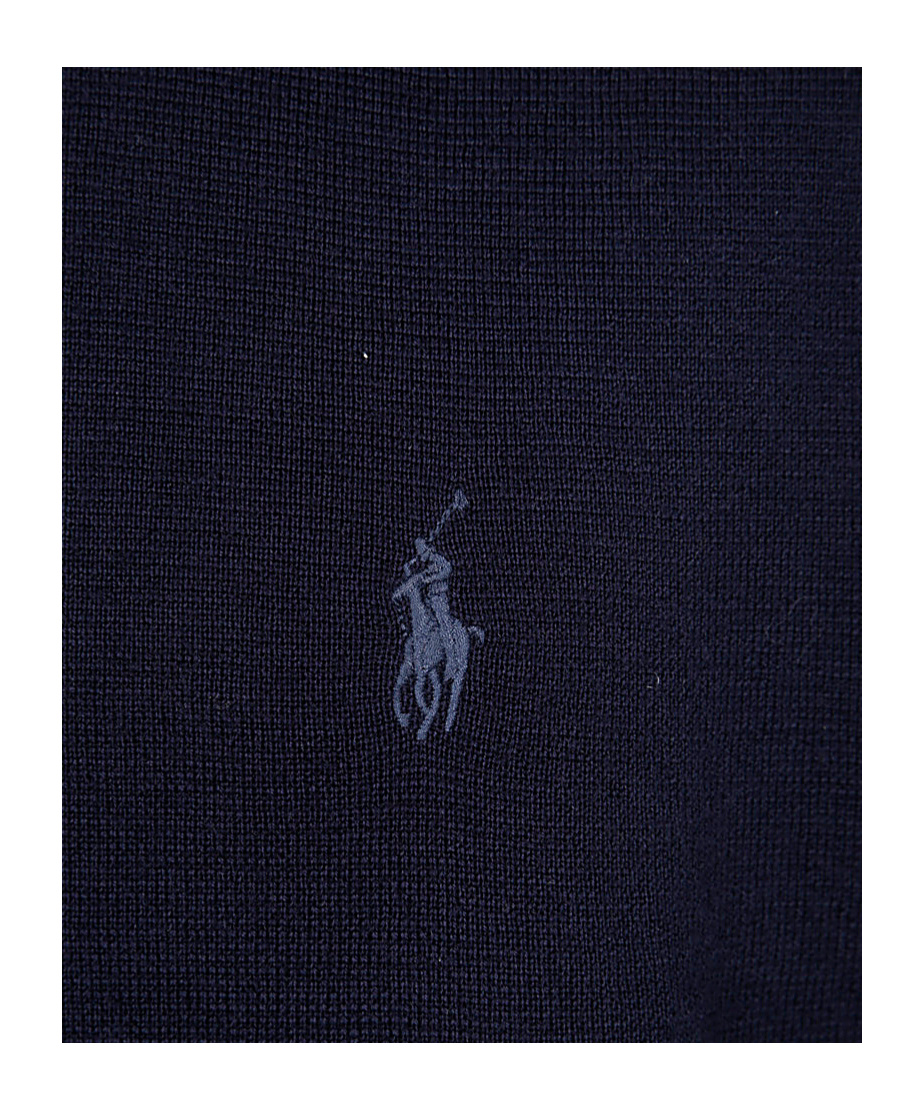 Polo Ralph Lauren Cardigan Mit Polo Pony-stickerei In Black