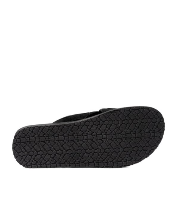 Scarosso Ettore Woven Sandals In Black