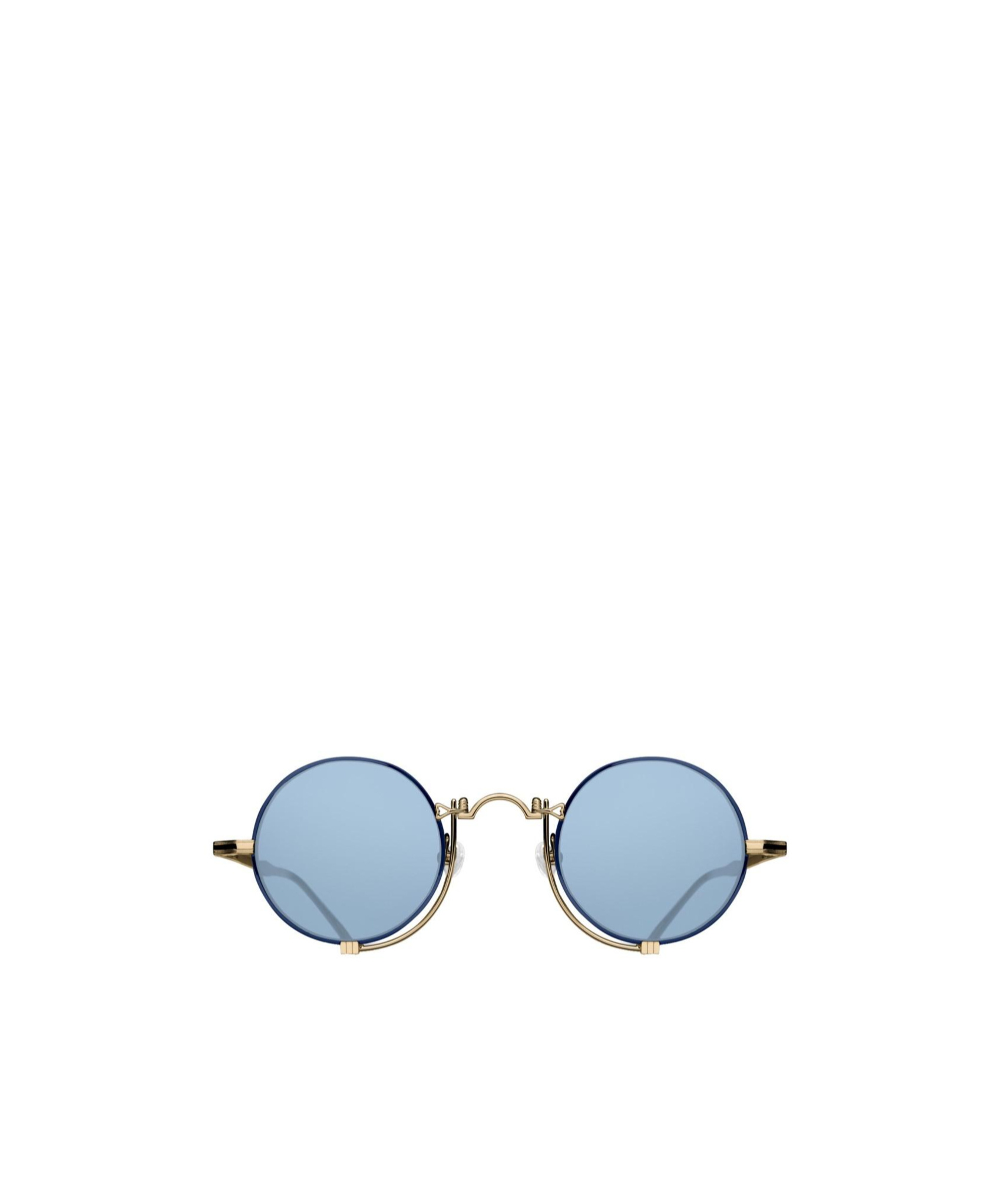 Matsuda Round-frame Sunglasses In Blue
