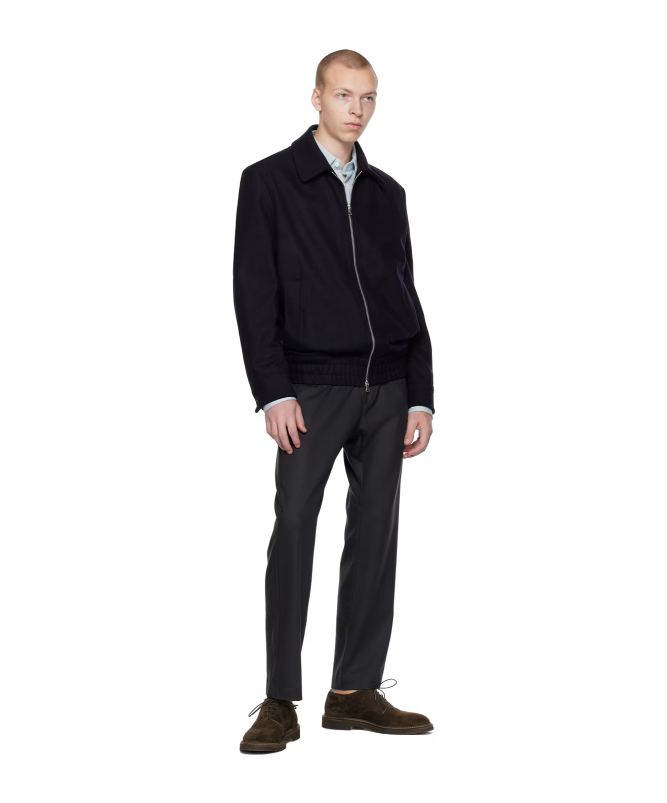 Shop Barena Venezia Riobarbo Frare Four Bags Of Casual Pants In Black