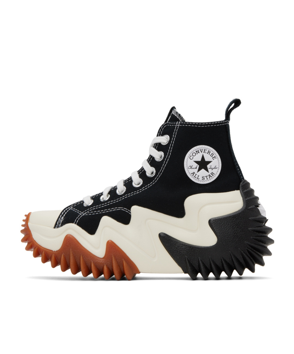 Converse Color-laced High-top Casual Sneakers In Black