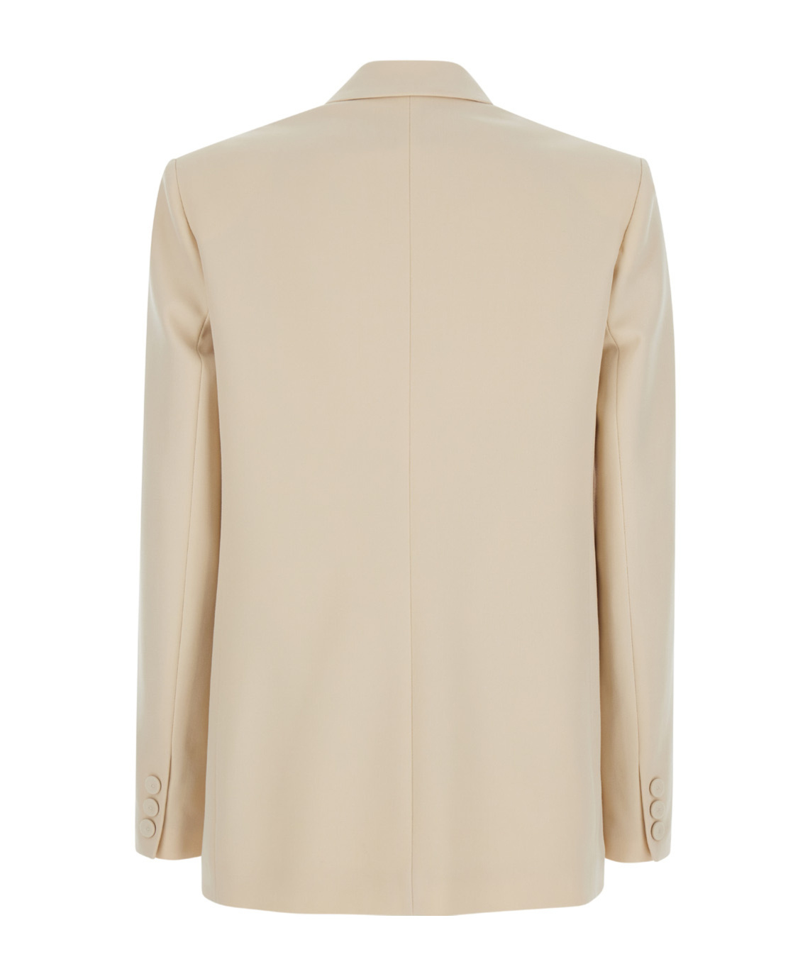 Shop Federica Tosi Long-sleeved Suit Coat In Nude