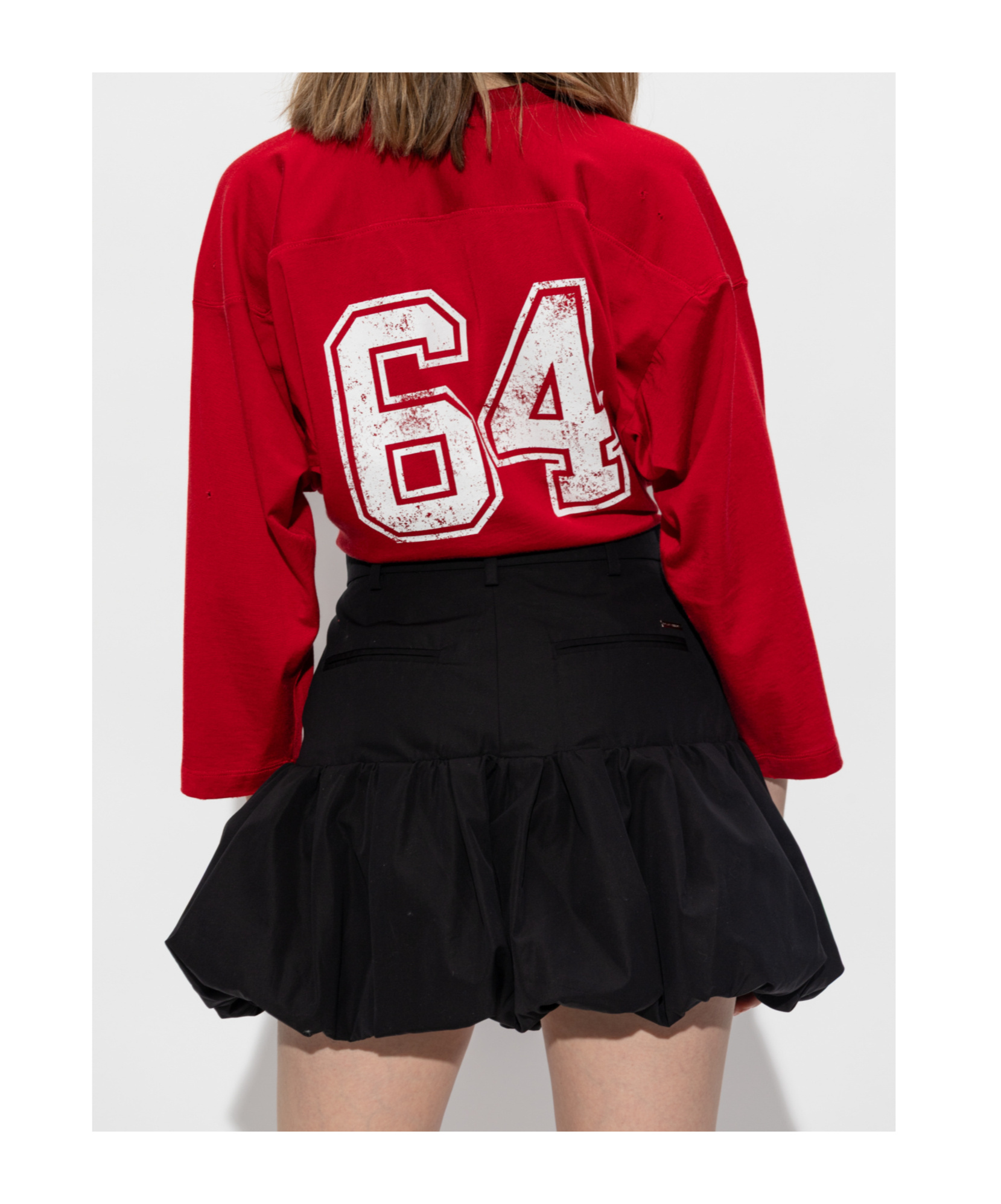 Dsquared2 Cotton Blend Jersey T-shirt In Red