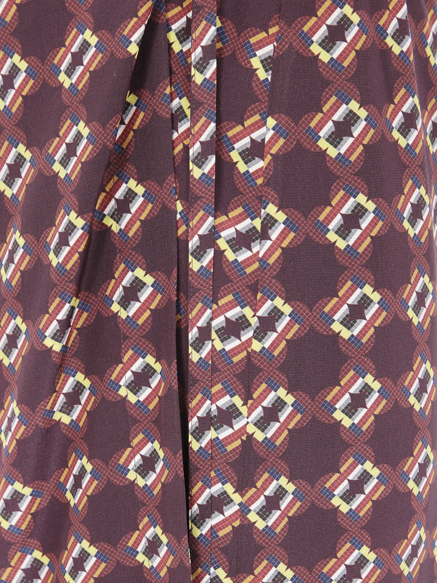 Dries Van Noten Patchwork Casual Pants In Multi