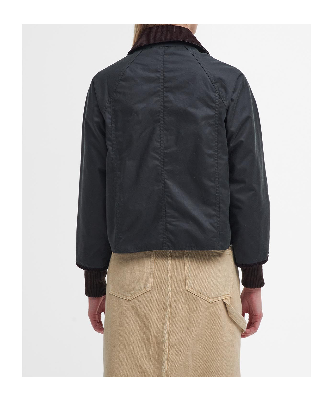 Barbour Long-sleeved Casual Jacket In Black