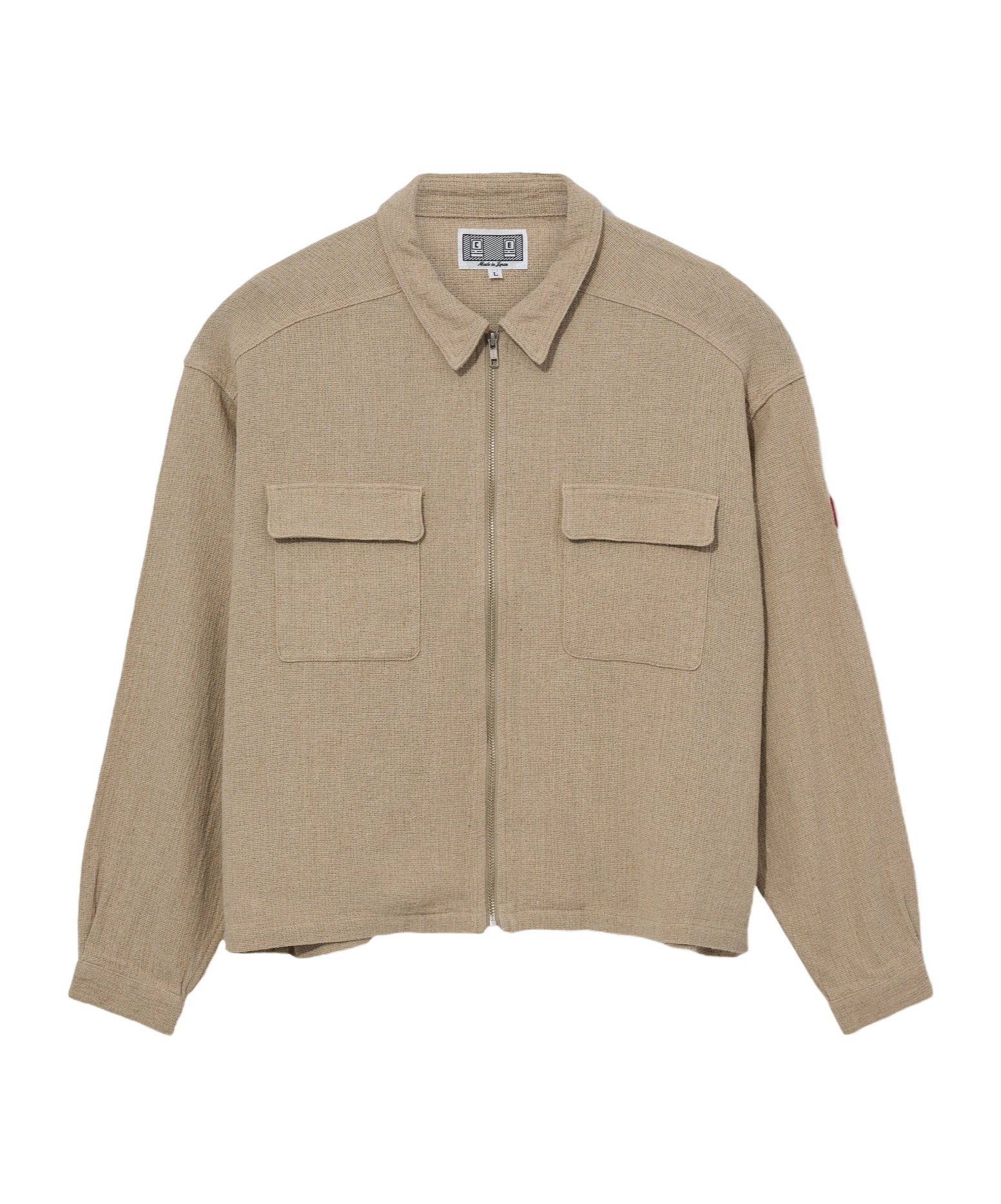 Cav Empt Zipper Jacket In Brown