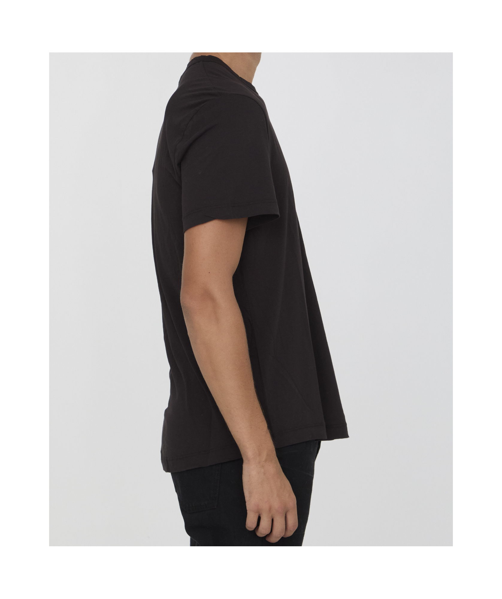 Shop James Perse Short-sleeved T-shirt In Black