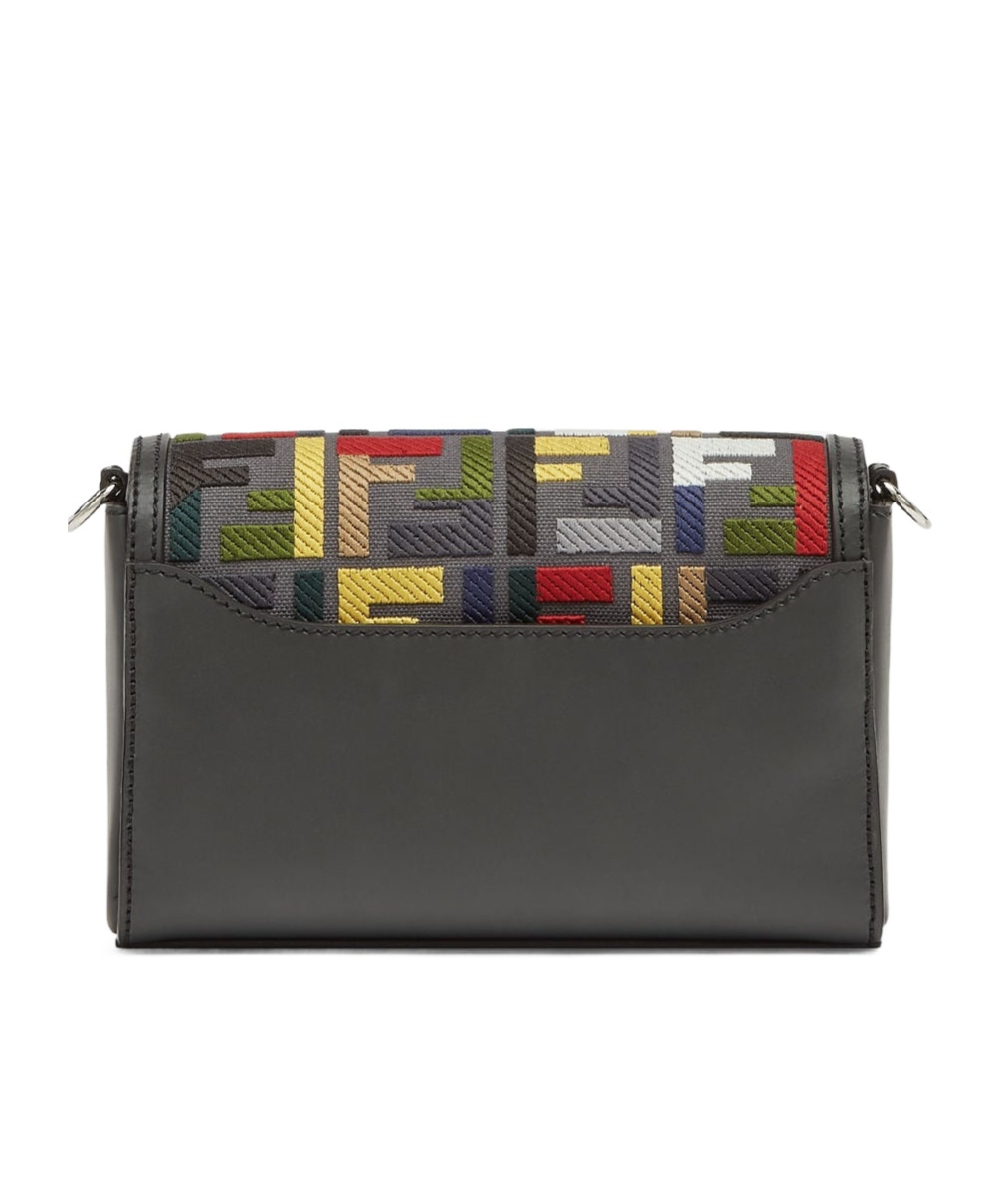 Fendi Compact Crossbody Bags Multicolor In Black