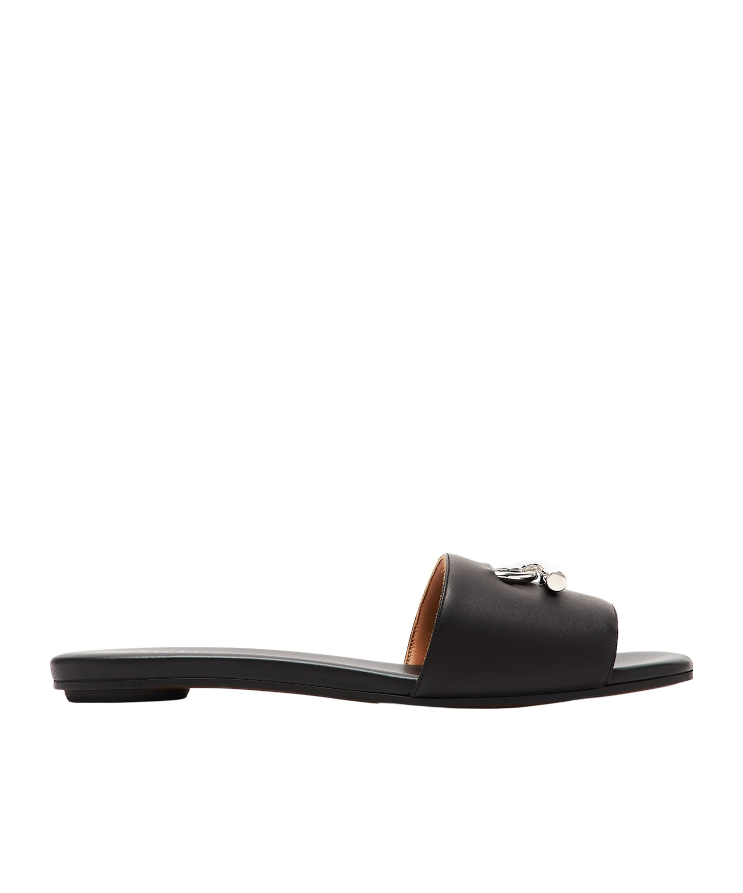 Alexander Mcqueen Arc Slip-on Slides In Black