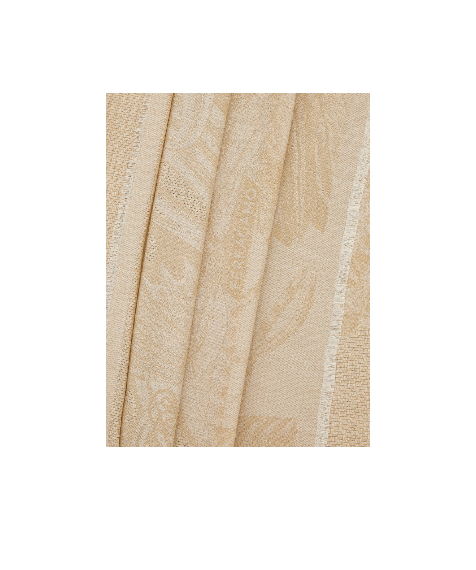Ferragamo Silk And Cashmere Stole