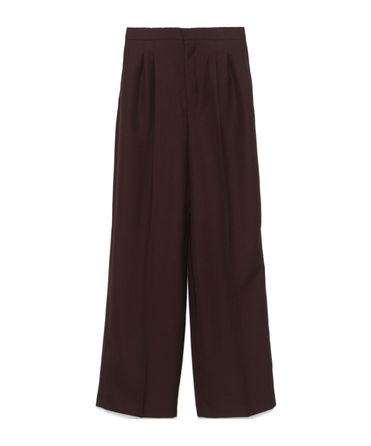 Ami Alexandre Mattiussi Button Casual Pants In Black