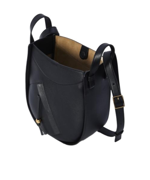 Loewe Slice Bag In Black