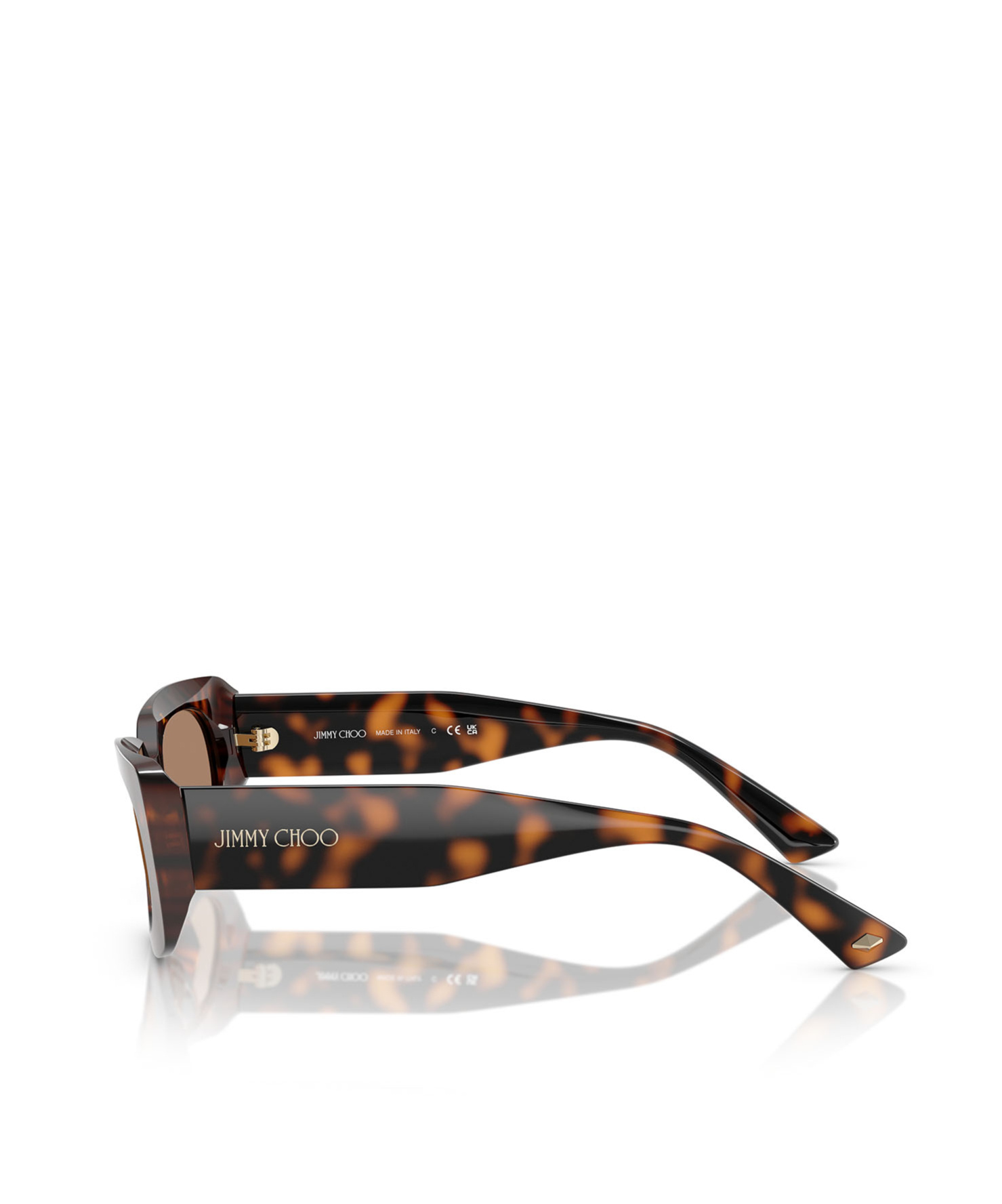 Jimmy Choo Eyewear Rectangle Frame Sunglasses