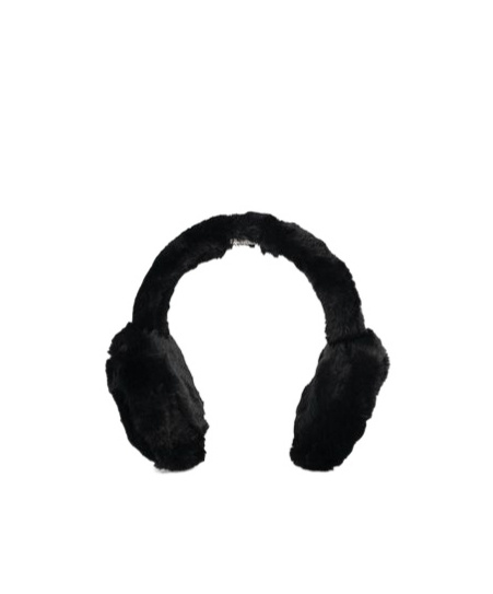 Roger Vivier Fasten Detail Earmuffs In Black