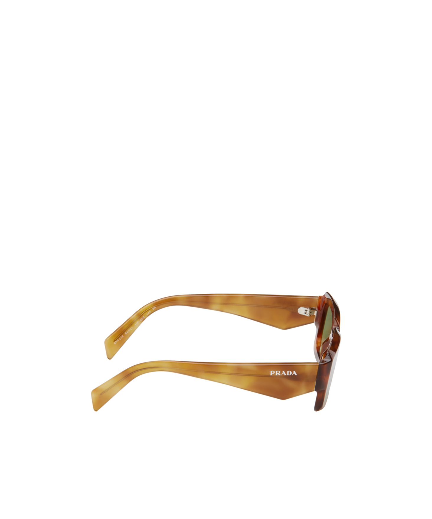 Prada Rectangular Full-frame Sunglasses In Nude