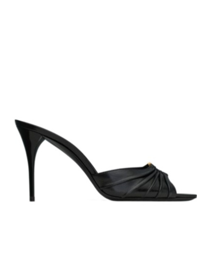 Saint Laurent Babylone Mules In Black