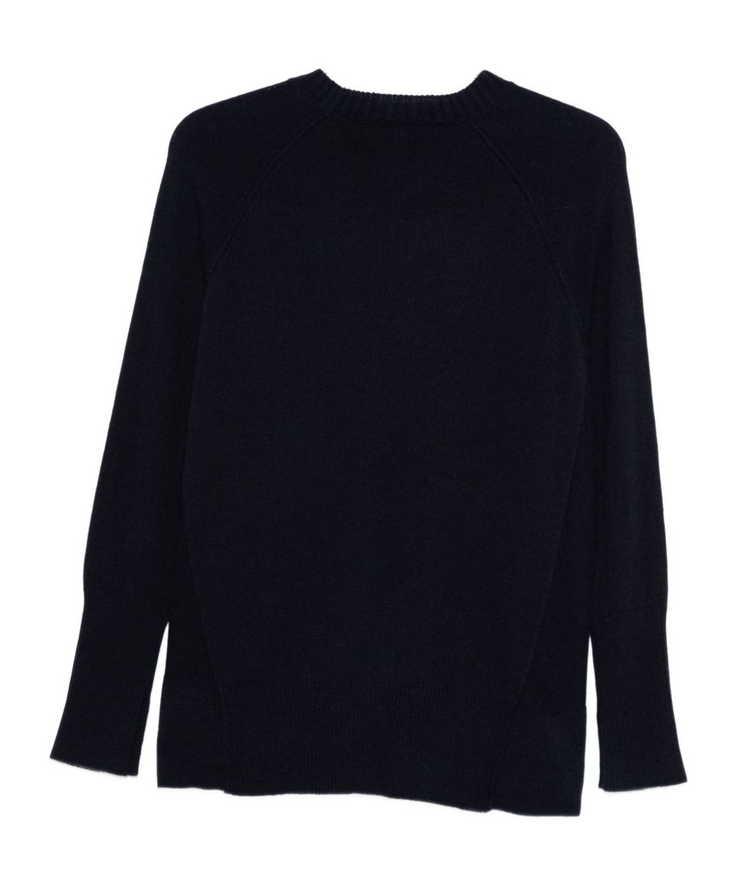 Antonelli Crew Neck Long-sleeved Sweater In Black