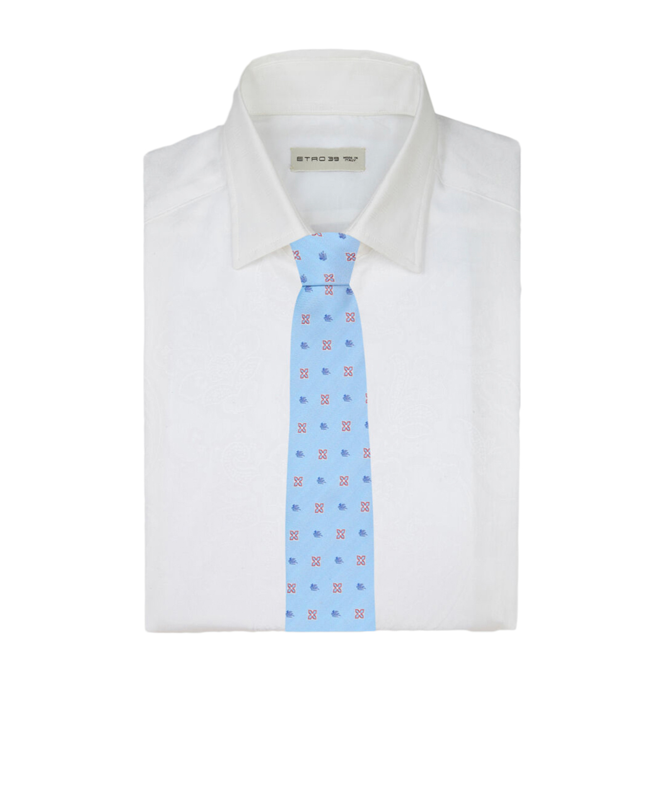 Etro Pointed Tie In Blue