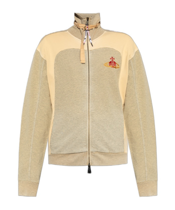 Vivienne Westwood Gray & Beige Alien Track Jacket In Nude