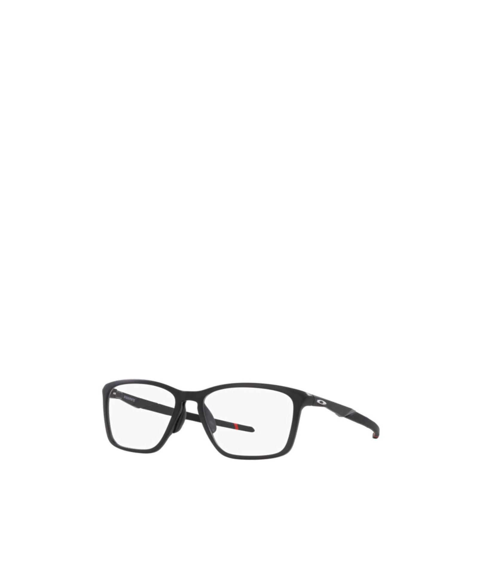 Oakley Geometric Frame Flat Mirror In Black