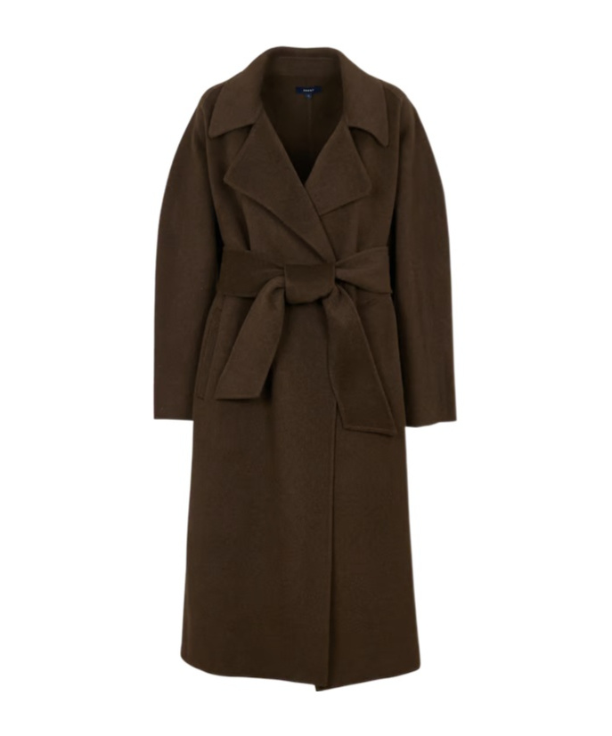 Soeur Harvard Long Coat In Brown