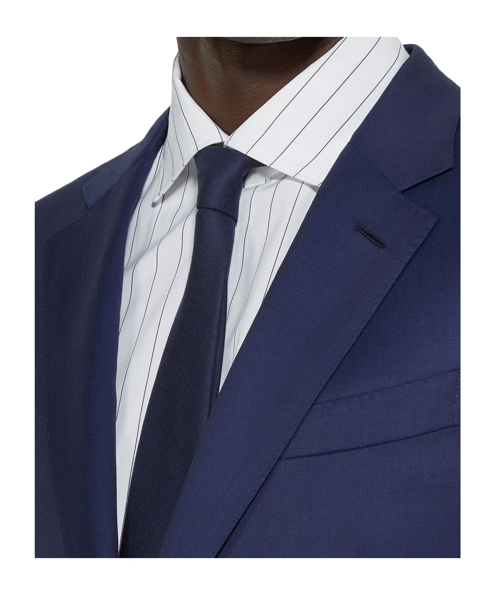 Zegna Centoventimila Single-breasted Wool Suit In Blue