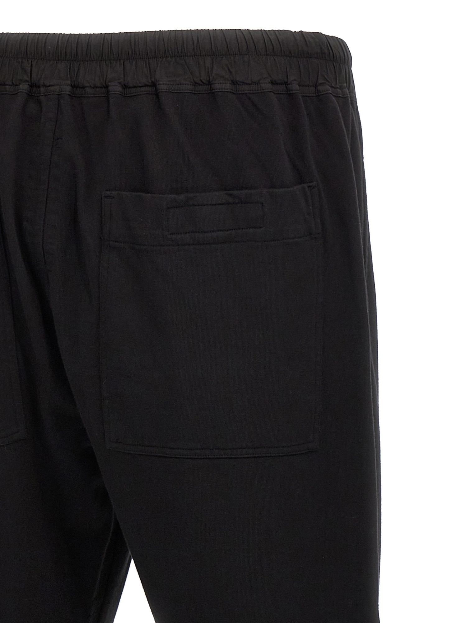 Rick Owens Drkshdw Elastic Drawstring Casual Pants In Black
