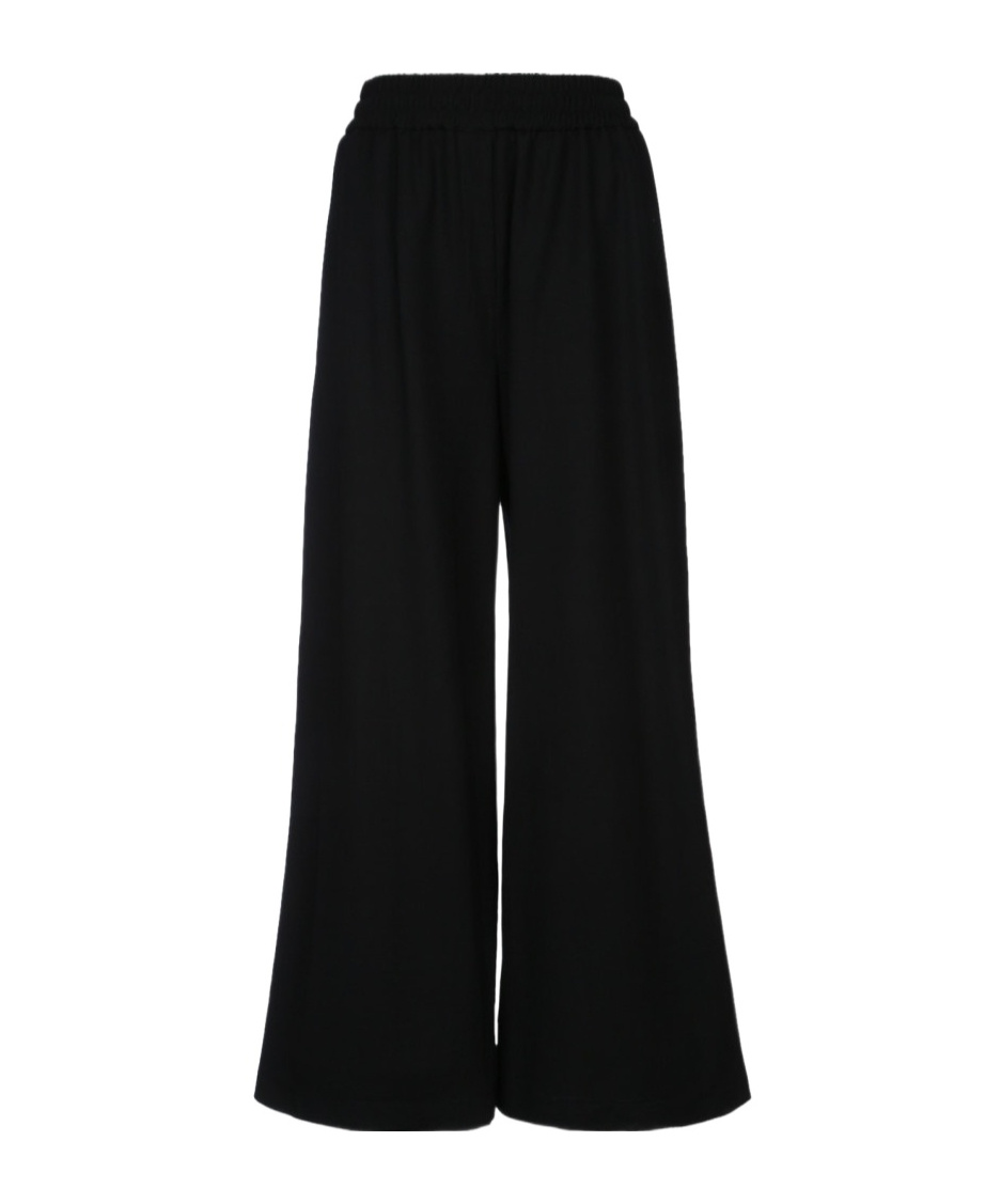 HARRIS WHARF LONDON JERSEY WIDE-LEG TROUSERS